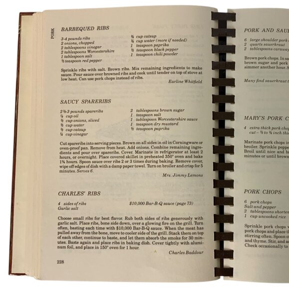 Yesterday Today and Tomorrow Cookbook by Charles Baddour 1994 Spiral Bound - Picture 10 of 13